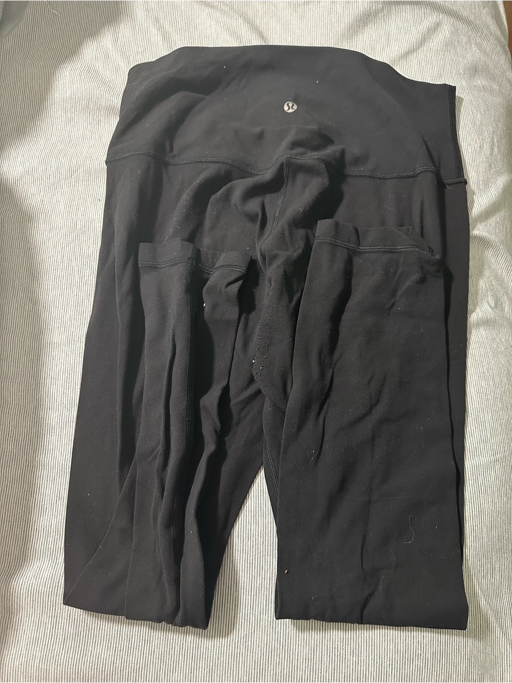 Lululemon Align Black High-Rise Workout Leggings